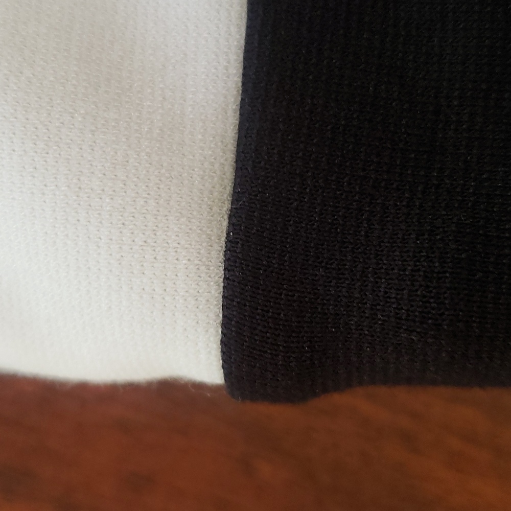 WHITE HOUSE BLACK MARKET & White Striped Pencil Skirt Bold Office | SIZE 4 - Picture 6 of 8
